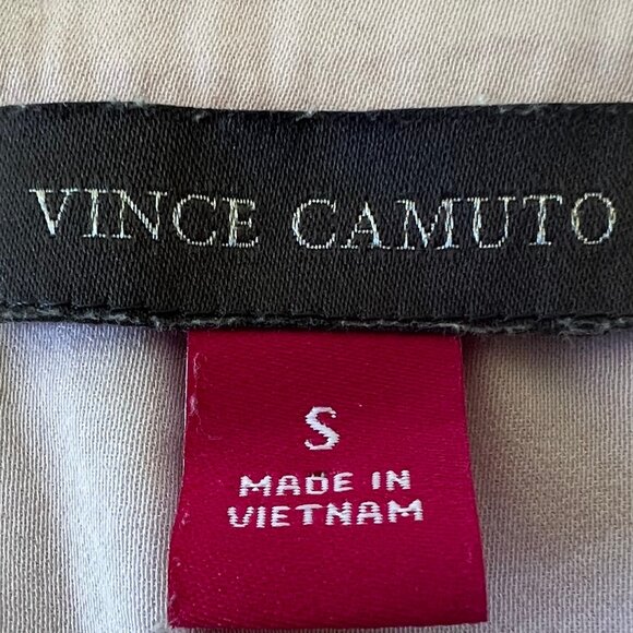 Vince Camuto Shirred High/Low Tank Blouse - Picture 8 of 10